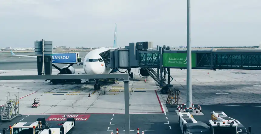 Flughafen Maskat im Oman