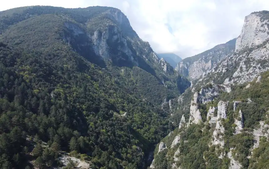Berg Olymp in der N&auml;he von Thessaloniki, Griechenland