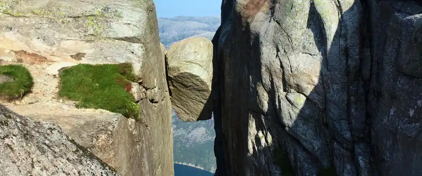 norwegen kjeragbolten lysefjord s&uuml;dnorwegen