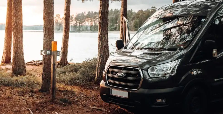 Camping in Schweden