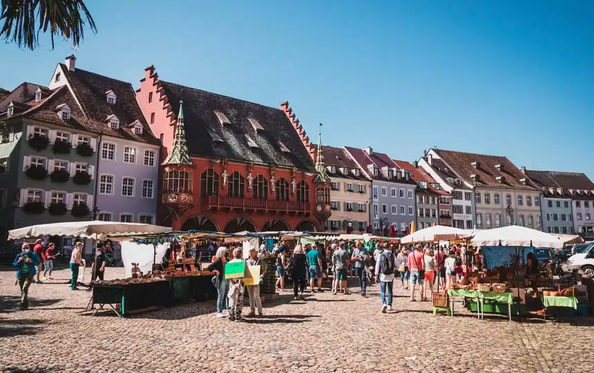 M&uuml;nsterplatz in Freiburg