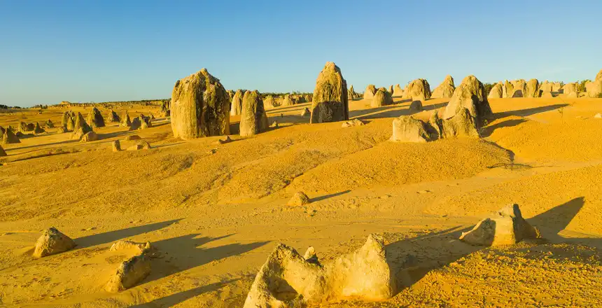 Kalksteingebilde in der Pinnacle W&uuml;ste in West-Australien