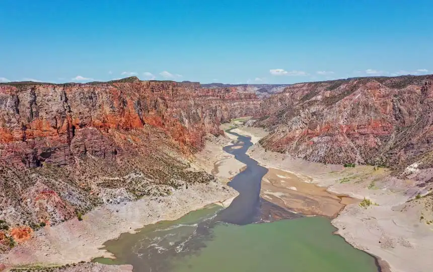 Canyon bei San Rafael in der Provinz Mendoza Argentinien